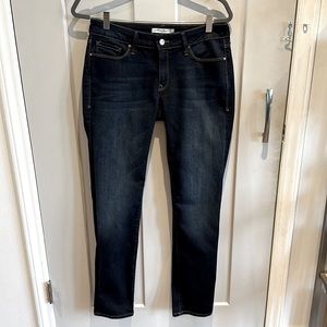 Mavi Jeans Emma Slim Boyfriend 28 Dark Wash